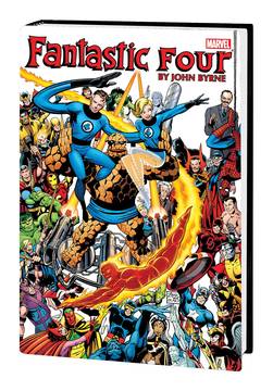 FANTASTIC FOUR BY JOHN BYRNE OMNIBUS HC VOL 01 ***2018 edition – white letters on side***