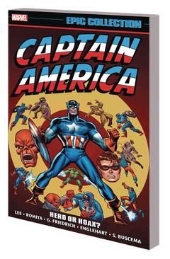CAPTAIN AMERICA EPIC COLLECTION TP HERO OR HOAX ***Minimal damaged 2mm dent/tear in backcover***